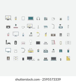 Technology today digital Network Icons Best EPD file for Downloads