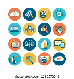 Technology today digital Network Icons Best EPD file for Downloads