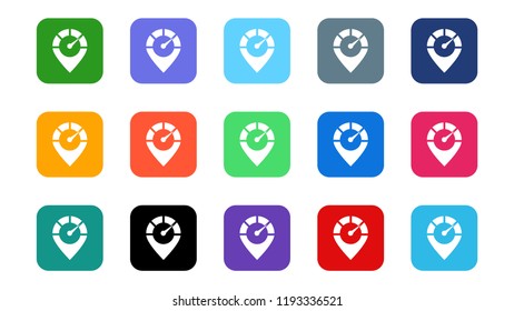 technology tracking icon
