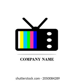 Technology TV logo classic simple