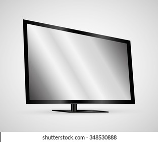 Technology TV screen graphic icon design, vector illustration eps10