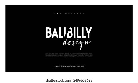 Technology typography alphabet fonts with bold style. Vector illustration and tech font. Abstract minimal modern sport, simple, fashion, digital, future creative alphabet font.