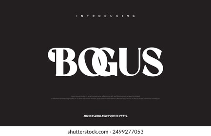 Technology typography alphabet fonts with bold style. Vector illustration and tech font. Abstract minimal modern sport, simple, fashion, digital, future creative alphabet font.