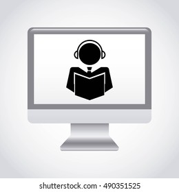 technology users community icon vector illustration design