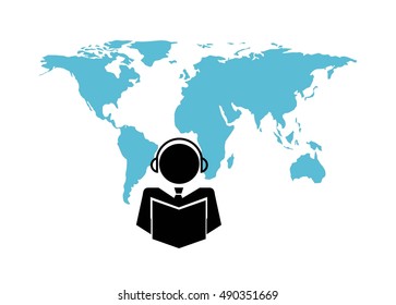 technology users community icon vector illustration design