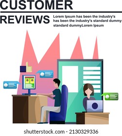 Technology vector art illustration design