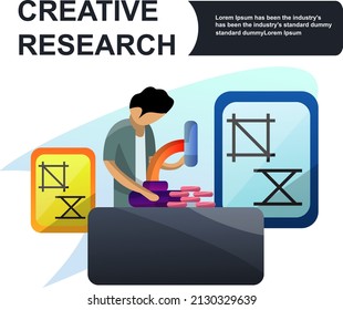 Diseño de ilustraciones de vectores de tecnología
