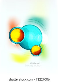 Technology vector background
