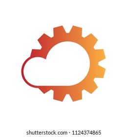 technology vector design for logo