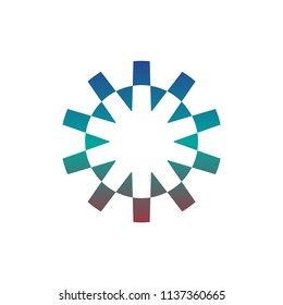 technology vector design for logo