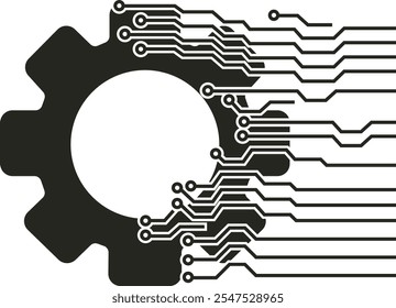 A technology vector is a graphical representation used to convey innovation, digital advancements, and futuristic concepts with sleek lines, circuits, and tech-inspired elements.