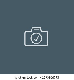 Technology vector icon. Technology concept stroke symbol design. Thin graphic elements vector illustration, outline pattern for your web site design, logo, UI. EPS 10.