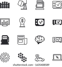 technology vector icon set such as: gate, key, skeleton, desktop, wooden, newsletter, mechanical, cog, efficient, machine, invention, technical, metal, secret, house, safety, blog, logo, robot