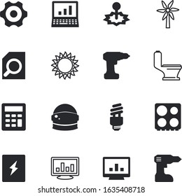 technology vector icon set such as: halogen, gardening, floppy, image, electrician, countryside, danger, nozzle, dangerous, alternative, keyboard, dutch, education, mask, mathematics, breakers, cute