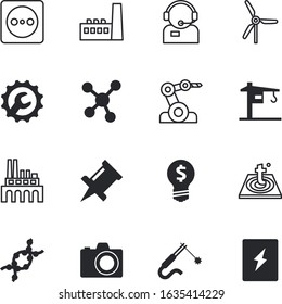 technology vector icon set such as: flash, welder, wires, perfect, petrochemical, breakers, wall, manufacture, lamp, customer, microphone, capture, push, music, supply, meter, bulb, creativity
