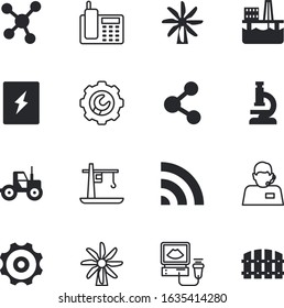 technology vector icon set such as: online, help, ultrasonic, defense, project, agent, gear, building, feedback, transport, secret, telemarketing, key, access, examining, board, ultrasound, education