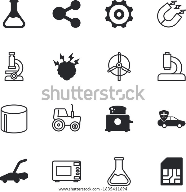 technology\
vector icon set such as: passenger, field, computer, car, quality,\
brainstorm, green, chip, molecular, futuristic, valve, future, web,\
mower, drain, cog, robot, tool, pipes,\
heating
