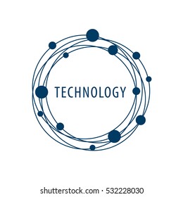 technology vector logo 