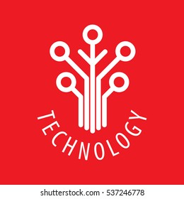 Technology vector logo