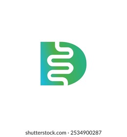 Technology vector logo template design