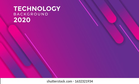 Technology vector modern background free vector