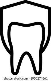 technology vector thin line icon