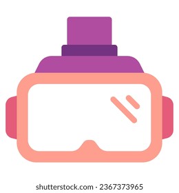 Technology virtual reality illustration object icon