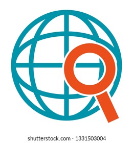 technology web icon cartoon