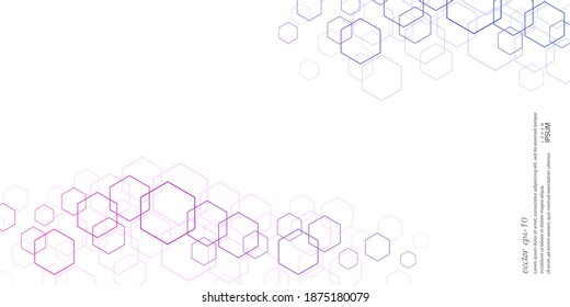 Technology white background .Geometric rhombuses.Abstract tech.Technical drawing.Vector illustration.	