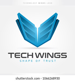Technology Wings Logo