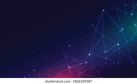 technology wire mesh network connection digital background