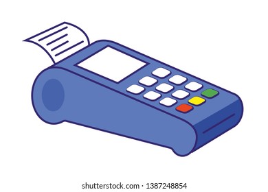Technology work office dataphone isolated