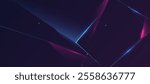  Technologybackground, Futuristic abstract digital background with dark blue and neon pink lines
