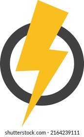 Technologyl electric icon logo design