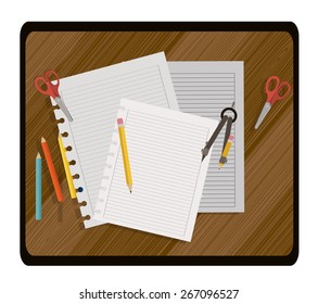 Techonology design over white background, vector illustration