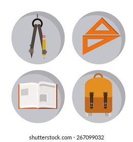 Techonology design over white background, vector illustration