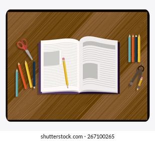 Techonology design over white background, vector illustration