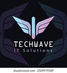 TECHWAVE IT SOLUTIONS-LOGO-DESIGN