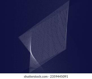 Imagen de fondo azul de la tecnología para