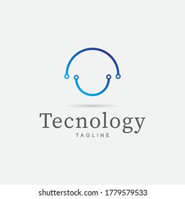 Tecnology Logo Design Inspiration. Logo vector template