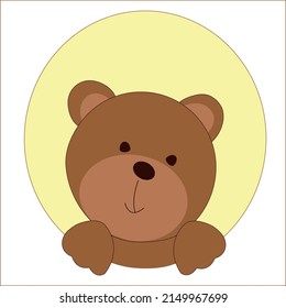 Ted bear in the window