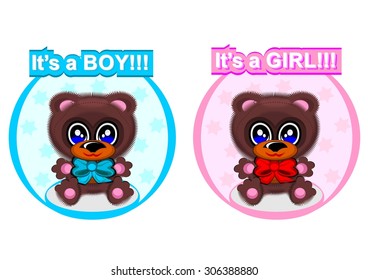 Teddy bear announcement
