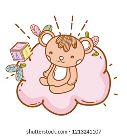 Teddy bear cartoon