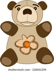 Teddy bear, cartoon