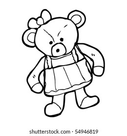 caricatura de osos de peluche