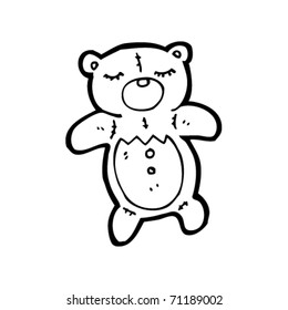 caricatura de osos de peluche