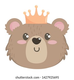 Teddy bear cartoon design vector illustration
