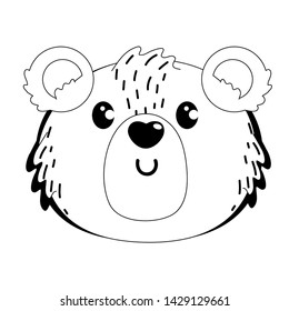 Teddy bear cartoon design vector illustration