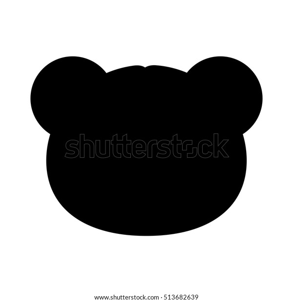 Teddy Bear Character Icon Image Stock Vector (Royalty Free) 513682639 ...