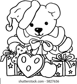 Teddy Bear as a Christmas Gift